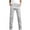 Gray, variant on Turilly Mens Casual & Comfy Pants Fashion Trend Micro Elastic Slim Tie Elastic Small Straight Leg