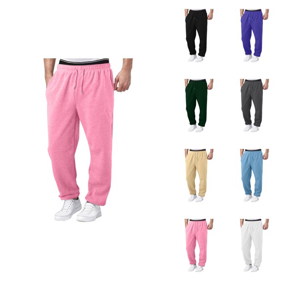 Girls Casual Jogger Pants, 3 Pack Soft Comfortable Sweatpants, Loose Fit Elastic Waistband, Breathable Fabric, Wide Leg Drawstring, Open Bottom with Pockets