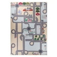 thumbnail image 3 of Superior Country Road Non-Slip Washable Indoor Play Rug, 2' x 3', Blue, 3 of 11