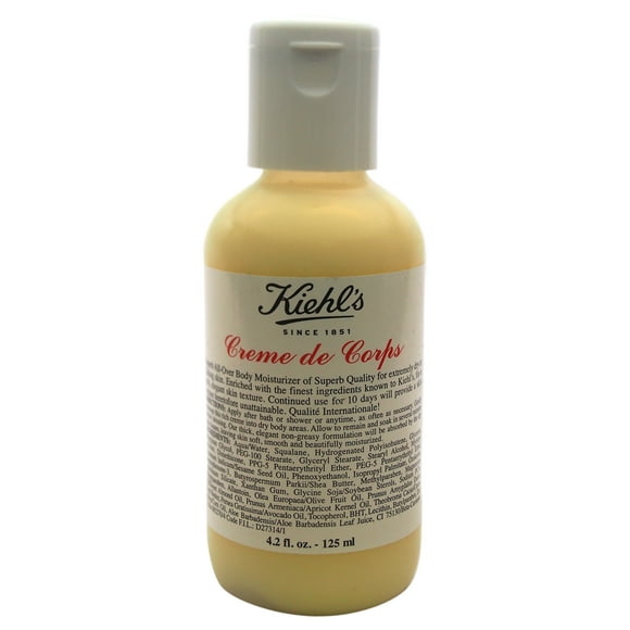 Creme de Corps For Extremely Dry or Flaking Skin by Kiehls for Unisex - 4.2 oz Body Cream