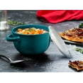 thumbnail image 2 of Kook Soup Crocks, Ceramic Bowls, 18 Oz, Set of 4 Teal, 2 of 4