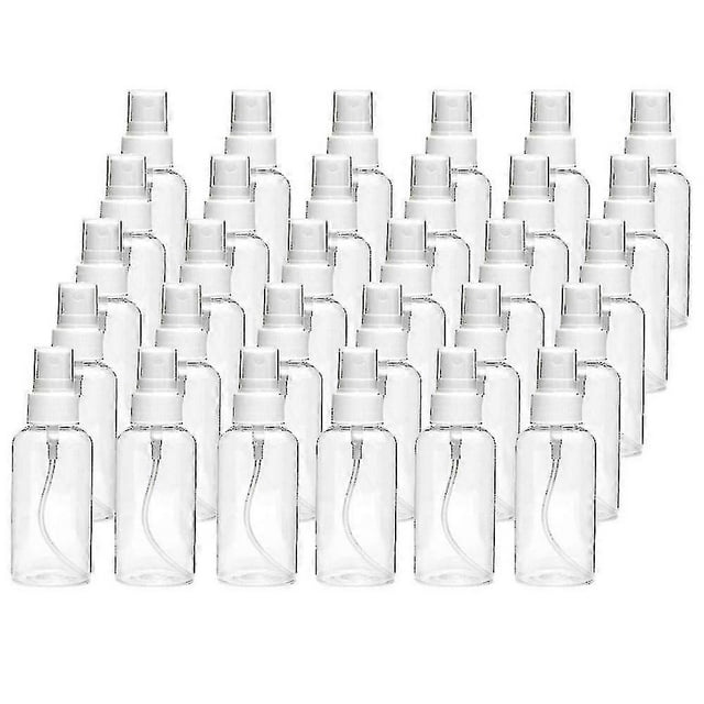 10-30 Pack 30ml(1oz) Mist Mini Clear Bottles With Pump Cap Able-reusable