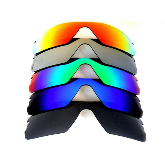 Galaxylense replacement lenses for Oakley Radar Path 5 colors, 5 Pairs
