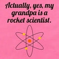 thumbnail image 2 of CafePress - My Grandpa Is A Rocket Scientist Body Suit - Cute Infant Bodysuit Baby Romper - Size Newborn - 24 Months, 2 of 3