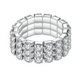 thumbnail image 2 of EGNMCR Bagues Multi-Doigts Élastiques Diamant Assorties avec Réglage Automatique Brochettes Élastiques pour BBQ, 2 of 3