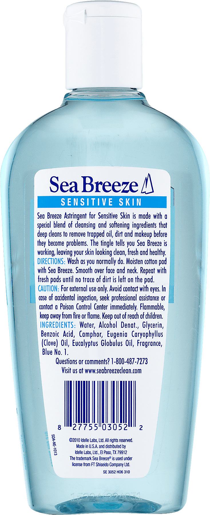 Sea Breeze Astringent Ingredients