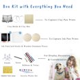 thumbnail image 2 of Kit de tinta de arcilla Skittypurr Paw Print para perros y gatos, 2 of 7