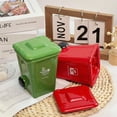 thumbnail image 5 of Ceramic Recycling Bin Coffee Mug,Funny Trash Can Shaped Mug with Lid,Novelty Drinking Cup for Coffee Milk,Storage for Pencils & Pens,Funny Gag Gift, 5 of 10