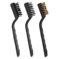 thumbnail image 1 of Wire Brushes for Cleaning | Anti-Rust Metal Cleaning Scrubber | Long-Lasting Brass Scrubber, Rust Removing Toothbrush for Welding Cleanup Industrial Equipment Automotive Maintenance, 1 of 8