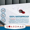thumbnail image 3 of Guardmax Terry Cotton Full XL Size Mattress Protector - Waterproof & Dust Mite Proof Mattress Cover with Stretchable Pockets - Soft, Comfortable, & Noiseless Waterproof Fitted Sheet.(54 x 80 X 13), 3 of 9