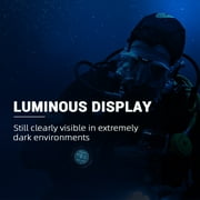 Men Digital Analog Watch Diving Watch Steel Business Wrist Watch Altimeter Compass 100m Waterproof