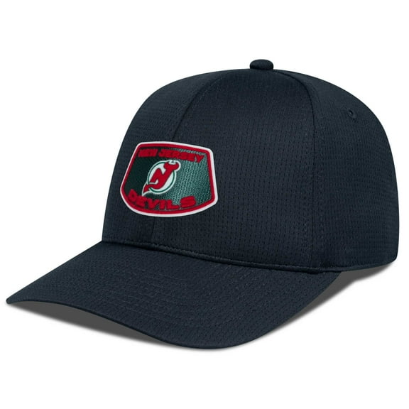 Men's Levelwear Black New Jersey Devils Retro Skylight Zephyr Adjustable Hat