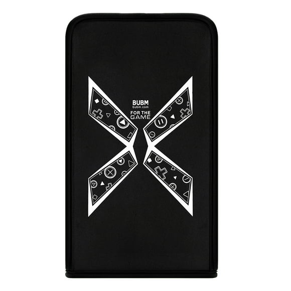 BUBM Housse Anti-Poussière Compatible avec les Tissus de Haute Qualité XBOX-S Ceinture Velcro Résistant à l'Usure Flexible Noir