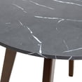 thumbnail image 3 of MESA FRANKFURT 80CM IMITACIÓN PIEDRA SINTERIZADA COLOR NEGRO, 3 of 8