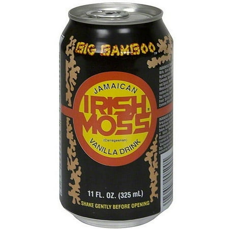 Big Bamboo Irish Moss Vanilla Drink, 11 oz (Pack of 12)