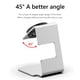 thumbnail image 3 of Soporte Del Cargador Soporte de carga Soporte para reloj Seguridad para Samsung Galaxy Watch 5 PRO/5 (Plata), 3 of 9