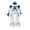 Blue, variant on Smart Interactive Induction Robot for Early Learning, Advanced Educational Sensing Electronic Toy with Voice Response and Movement, Blue