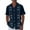 Navy, variant on Mens Short Sleeve Guayabera Shirts Button Down Mexican Embroidered Cuban Wedding Shirt Summer Tops Black 4XL