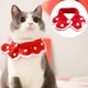 thumbnail image 5 of EeaseMX 1 toalla para saliva de gato, adorable bufanda para mascotas, collar para mascotas, pañuelo para el cuello para gatos, babero para mascotas, 5 of 7