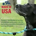thumbnail image 4 of Mendota Pet Slip Leash - Dog Lead and Collar Combo - - Sapphire, 3/8 in x 6 ft - for Small/Medium Breeds, 4 of 15