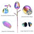 thumbnail image 3 of Rose Flower Keepsake Urns for Human Ashes - Memorials Urn Locket - Long-Stem Colorful Rose Flower Cremation Urns - Funeral Urn for Ashes Adult Cremation Keepsake for Ashes, 3 of 8