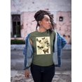 thumbnail image 2 of Butterflies In Nature I T-Shirt Women -Megan Meagher Designs, Female 4X-Large, 2 of 4