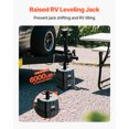 thumbnail image 2 of VEVOR Trailer Jack Blocks 2Pcs 6" High 6000lbs RV Leveling Blocks for 5th Wheels, 2 of 9