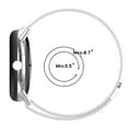 thumbnail image 7 of Yepband Stainless Steel Milanese Loop Band Compatible with Google Pixel Watch Google Pixel Watch 2 Women Men, Milanese Magnetic Metal Mesh Replacement Wristband for Google Pixel Watch 2023/2022, 7 of 7