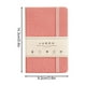 thumbnail image 4 of Xihbxyly Diario A6, Cubierta Clásica de Cuero Rayado, 160 Páginas, Diseño Duradero, Cierre Elástico y Marcapáginas, Ideal para Tomar Notas, Viajar o Diarios, Ideal para Hombres y Mujeres, Un Excelent, 4 of 7