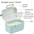 thumbnail image 3 of Pebbuoy Baby Formulaa Dispenser,  Portable Milk Powder Dispenser Container with Carry Handle, 400/800ml, 3 of 6