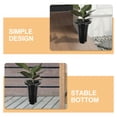 thumbnail image 3 of EXHUMKY 10Ud Macetas De Vivero En Plástico Negro Para Suculentas Y Plantas De Interior Y Exterior, 3 of 8