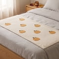 thumbnail image 4 of KFUIRDE Halloween Flannel Throw Blanket, Cozy Soft Lightweight Plush Blanket, Festive Printed Decorative Blanket for Sofa, Couch, Bed, Living Room & Holiday Decor, 28x40in, 4 of 6