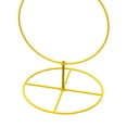 thumbnail image 6 of S SERENABLE Flower Display Stand ,Round Backdrop Rack ,Metal Aisle Decor ,Party Floral Shelf Flower Arrangement Holder for Birthday Party Gold, 6 of 8