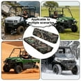 thumbnail image 4 of Yuyamidu Camo Hunting Mule Seat Cover Split Back UTV Seat Covers Compatible Fits for 3000 3010 3020 4000 4010 2001-2023 2025 Full Protection Pine Cone UTV Bench Seat Cover, 4 of 7
