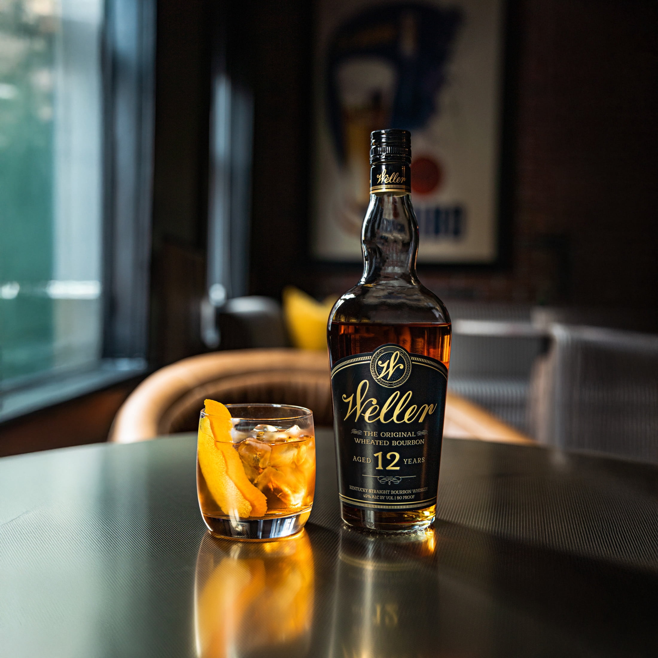 W.L. Weller 12 Year Wheated Bourbon, 1L, 90 Proof (45% ABV)