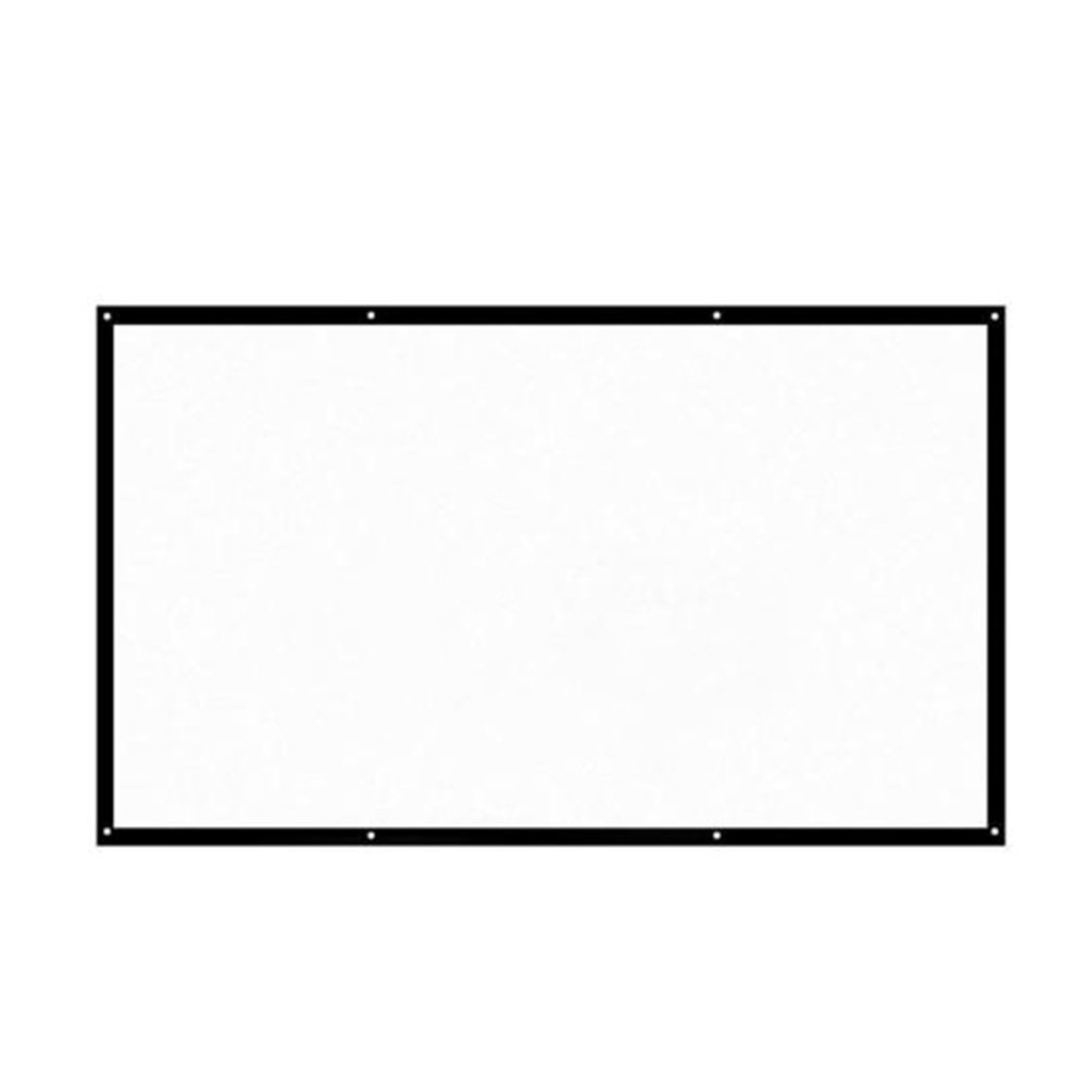 Polyester simple soft screen front projection rear projection