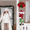 thumbnail image 2 of Adornos navideños Colgantes de paracaídas para el árbol de Navidad Adornos navideños con muñecas Adornos navideños, 2 of 5