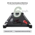 thumbnail image 3 of Caminadora Portátil Control Remoto 6 km/h Potencia 1.0 HP + Cuerdas Saltar Kit Ejercicio 7 piezas, 3 of 8