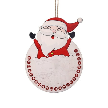 

lystmrge Vintage Christmas Window Decorations Bead Garland with Lights Chandelier Crystals Replacement Teardrop Christmas Wooden Pendant Interior Decoration Christmas Tree Pendant