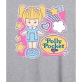 thumbnail image 3 of Polly Pocket - Polly Pocket Grid - Women's Oversized Graphic T-Shirt, 3 of 5