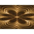 thumbnail image 1 of Ahgly Company Machine Washable Indoor Rectangle Transitional Night Red Area Rugs, 6' x 9', 1 of 7