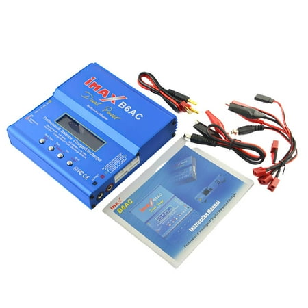 

80W B6AC Professional Balance Charger Digital LCD Wide Compatibility Battery Charger Power Charger