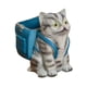 thumbnail image 2 of Portalápices, organizador de escritorio, adorno de mesa, figura de gato divertida, vaso para lápices multifuncional para escritorio y hogar., 2 of 9