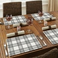 thumbnail image 5 of CounterArt Wired Plaid Premium Boxed Set of Decorative Hardboard Placemats, 5 of 6