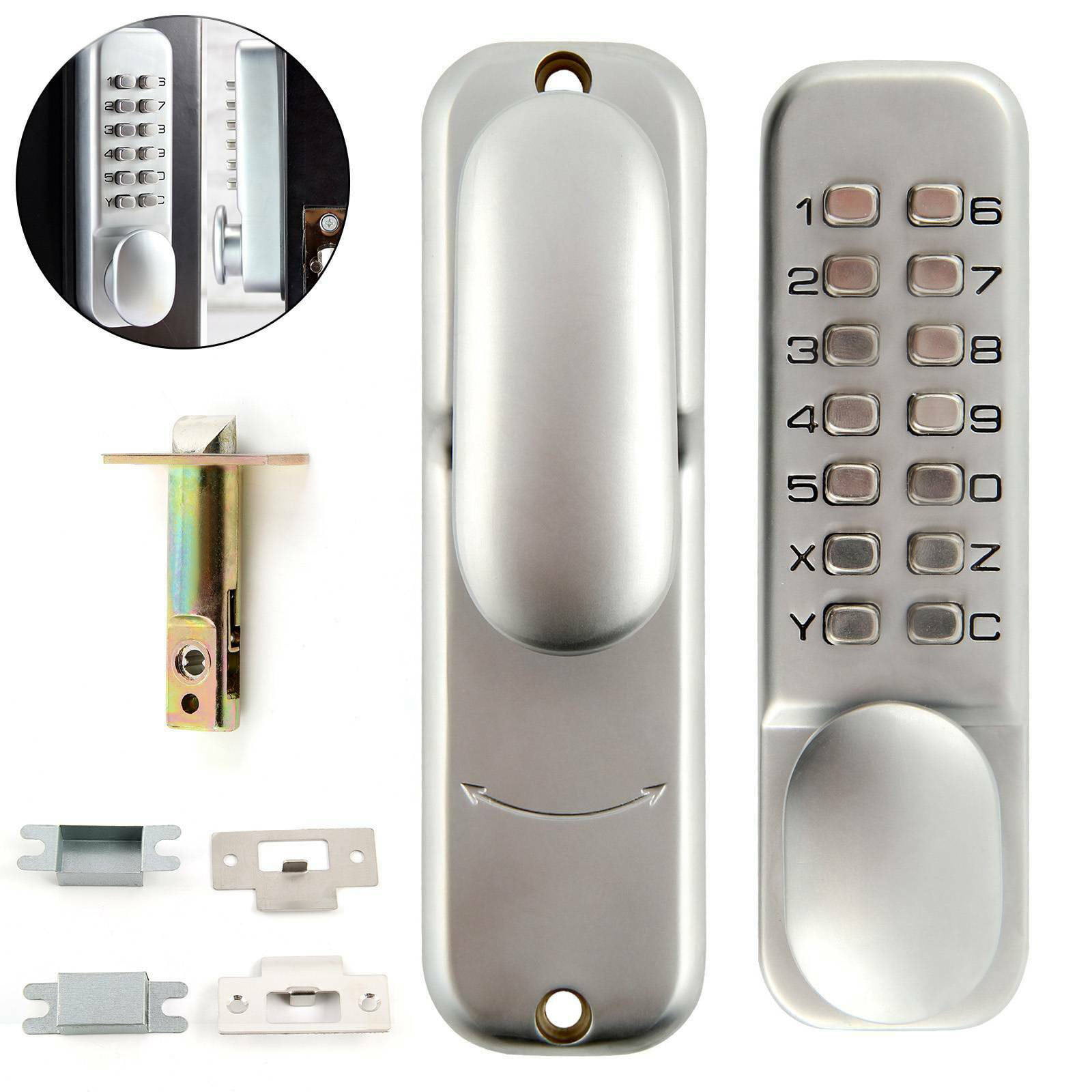 Digital Push Button Door Lock Key Pad Code Combination Mechanical Code Lock 