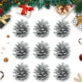 thumbnail image 1 of 9pcs Christmas Cones Bauble Xmas Tree Party Hanging Decoration Ornament, 1 of 4