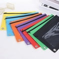 thumbnail image 3 of Hexang Pencil Pouch 2 Pack 3 Holes Zipper Pencil Pouches In Assorted Colors Sturdy And Cloth Pencil Holder With Clear Window For School College Supplies, 3 of 4