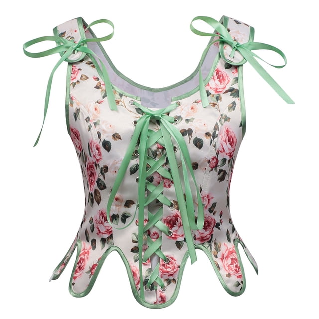 Justaucorps pour Usage Quotidien Confortable à Fermeture Éclair devant avec Lacets Bustier Gainant pour Soirée et Style Toutes Saisons