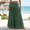 Army Green, variant on IUYRTFE Women Cotton Linen Maxi Skirt Solid Color High Waist Flowy Long Beach Skirt