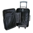 thumbnail image 3 of AmeriLeather 8001-0 22 in. Leather Expandable Pullman, Black, 3 of 4